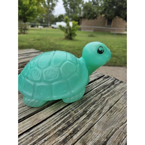 Vintage Blow Mold‎ Plastic Green Turtle Blowmold blow mold - Picture 3 of 8